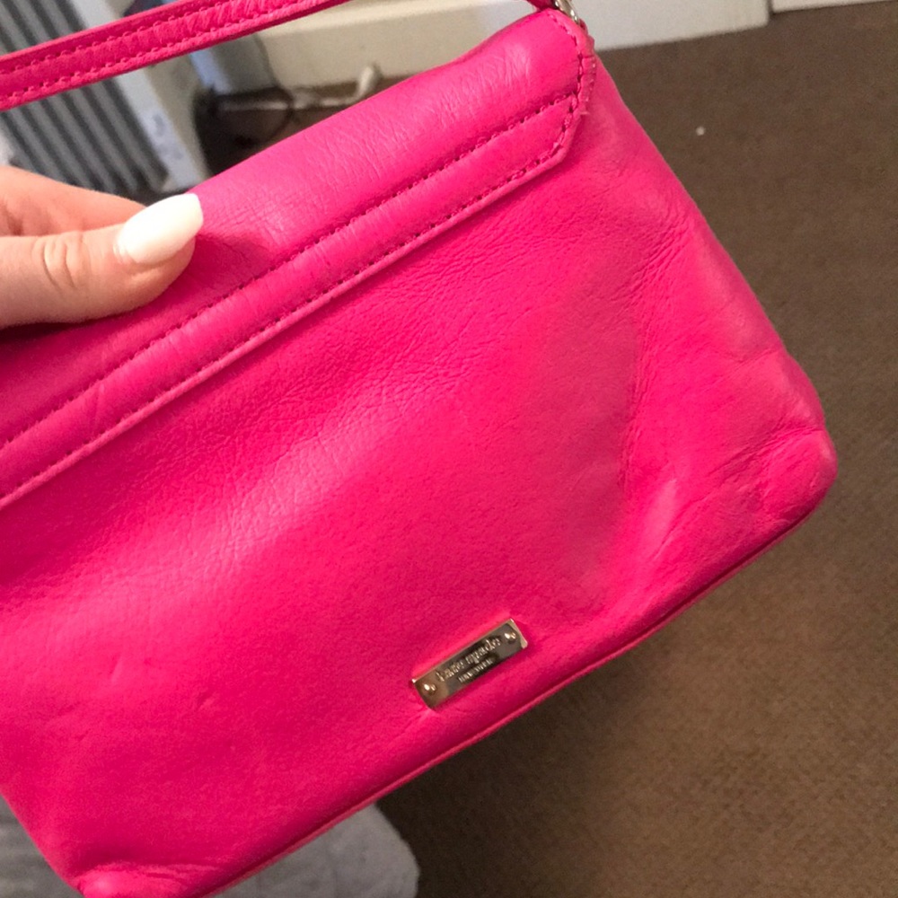 KATE SPADE HOT PINK SMALL CROSSBODY - Picture 3 of 4